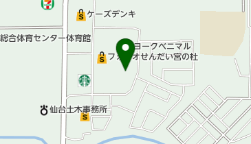 first(ファースト) 東仙台店の地図画像