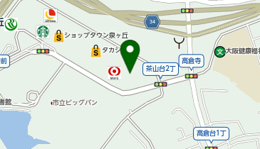 アイ・スペース 泉ヶ丘店の地図画像