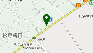 日本亭 松戸稔台店の地図画像