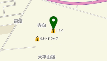 ソユープレイランドソピア いとくアクロス能代店の地図画像