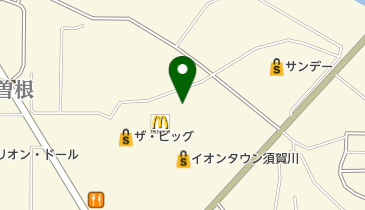 ソユー エンターテイメント スタジオ イオンタウン須賀川店の地図画像