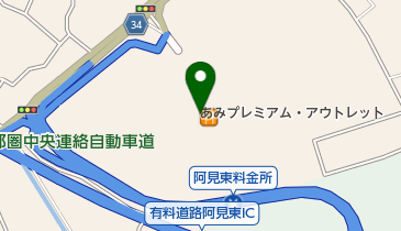 Samsonite(サムソナイト) あみプレミアム・アウトレット店の地図画像