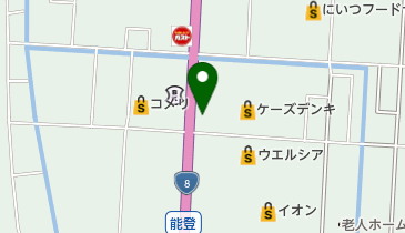 新潟名倉堂鍼灸整骨院の地図画像