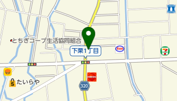 株式会社エクシング宇都宮営業所の地図画像