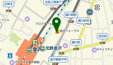 MARY QUANT(マリー クワント) 金沢フォーラス店の地図画像