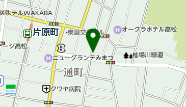 香川生必株式会社の地図画像