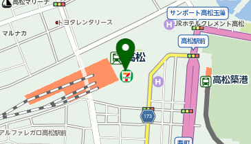 NHK文化センター高松教室の地図画像
