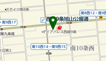 ロッテ商事株式会社 北海道支店の地図画像