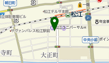 トーシン松江補聴器センターの地図画像