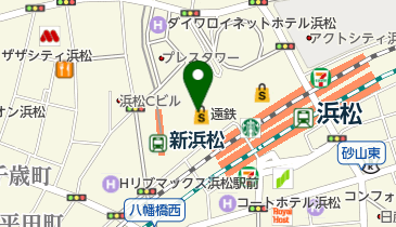 ベジテリア(ジューススタンド) 遠鉄百貨店の地図画像