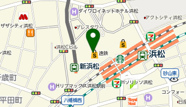 柿安ダイニング 遠鉄百貨店の地図画像