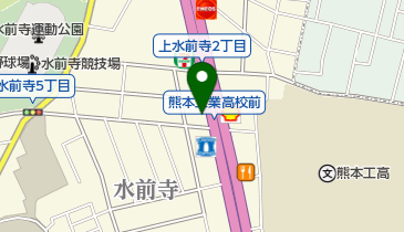 株式会社熊本造園の地図画像