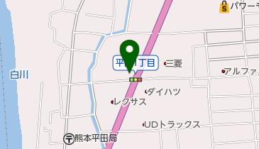 株式会社中林安全硝子商事熊本支店の地図画像