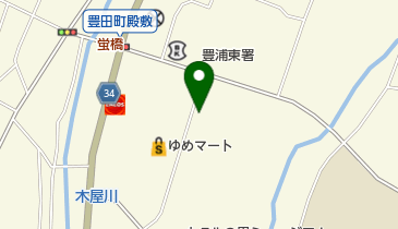 グループホーム豊田の地図画像