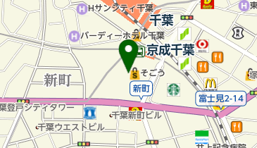 ハイネット そごう千葉店の地図画像