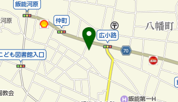 三代目茂蔵豆富 飯能仲町店の地図画像