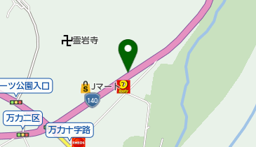 戸田酒販 山梨万力店の地図画像