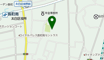 長町南コミュニティ・センターの地図画像