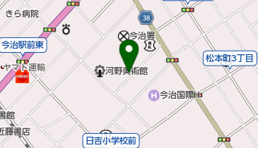今治パートバンクの地図画像