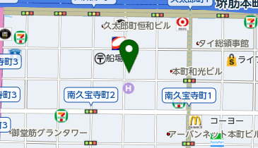 コスモ整骨治療院の地図画像