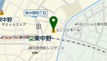 ユニゾンモール東中野の地図画像