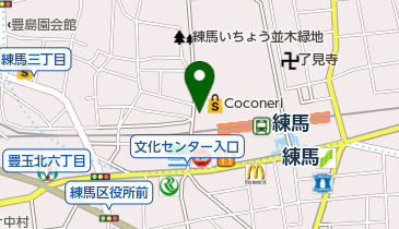 Coconeri(ココネリ)ホールの地図画像