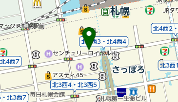 FANCL(ファンケル) 札幌アピア店の地図画像