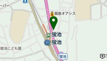 北おおさか信用金庫 蛍池支店の地図画像