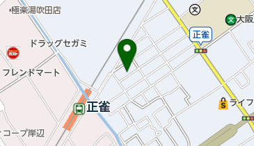 北おおさか信用金庫 正雀支店の地図画像