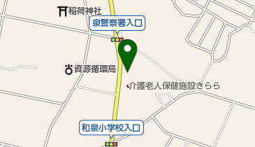 介護老人保健施設きららの里の地図画像