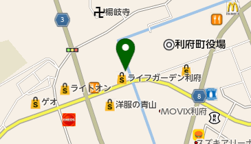 Pensee(パンセ) 利府本店の地図画像