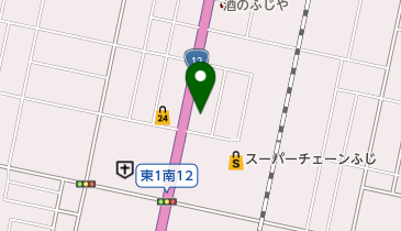 口福厨房の地図画像