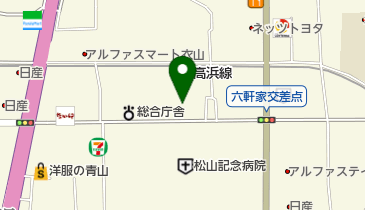 グル-プホ-ムはなの家の地図画像