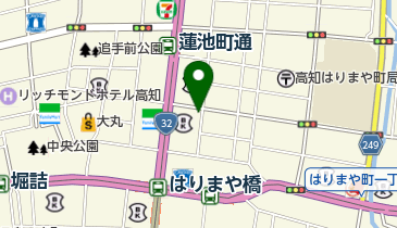 竹崎荒物本店の地図画像