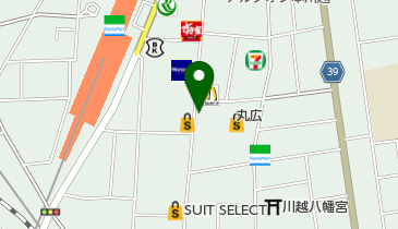 BLUE LABEL CRESTBRIDGE(ブルー レーベル クレストブリッジ) 丸広百貨店川越店の地図画像