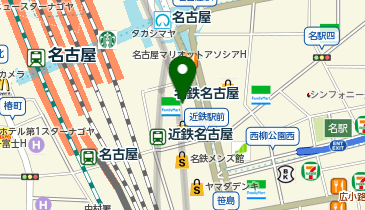 東京ますいわ屋 名鉄百貨店 本店の地図画像