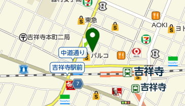 MARIS LAUREN(マリス ローレン) 吉祥寺本店の地図画像