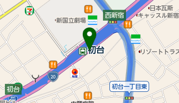 占い 新宿の母 特別相談室の地図画像