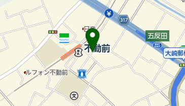 白洋舎 目黒不動前店の地図画像