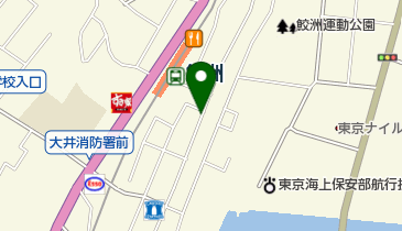 白洋舎 鮫洲店の地図画像