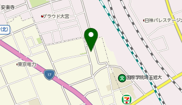 トータルビューティカレッジ さいたま校の地図画像