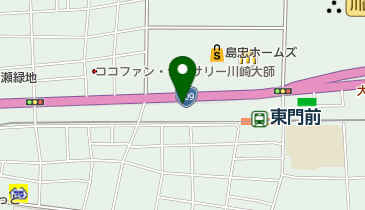 川崎鶴見臨港バス株式会社 本社 運輸部運行計画課の地図画像