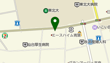 艮陵会館の地図画像