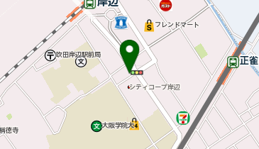 ジョニーのからあげ 岸辺駅前店の地図画像