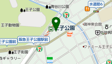 鮓 小桜の地図画像