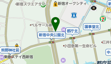 新宿国際ビルディング新館の地図画像