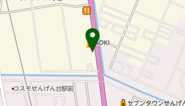 スタジオアリス せんげん台店の地図画像