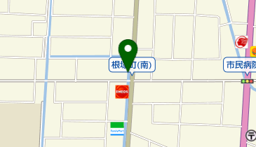 エステスペース エミースタジオ 根塚店の地図画像