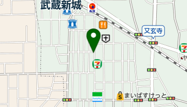 茂蔵 武蔵新城直売所の地図画像