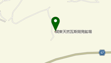 関東天然瓦斯開発株式会社 赤井プラントの地図画像